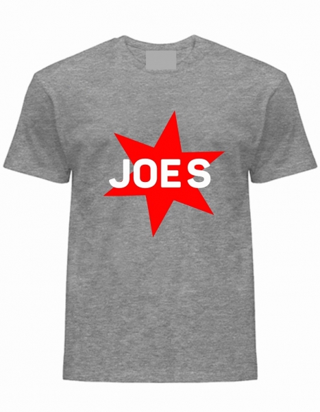 T-Shirt JOE*S grau-rot, günstig kaufen